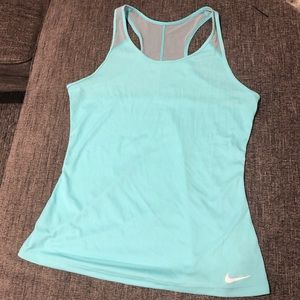 💙Teal Nike muscle shirt💙